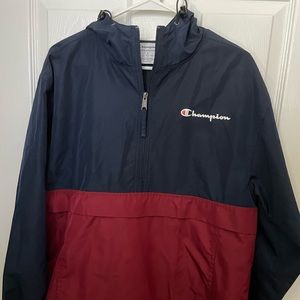 Champion Windbreaker- Fairly New Condition-